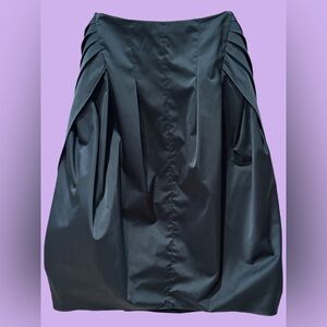 🍒 MAX MARA - Vintage green balloon midi skirt